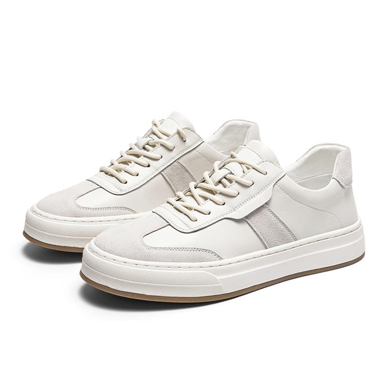 

МодаГорячая Распродажа Брендовые мужские кроссовки Мужские на шнуровке дышащие скейтбордные туфли из кожи мужские повседневные классические нескользящие мужские кроссовки 44