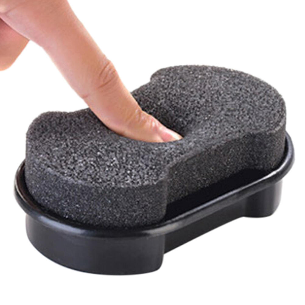 Quick Shine Shoes Shine Sponge Brush Polish Dust Cleaner Cleaning Tool