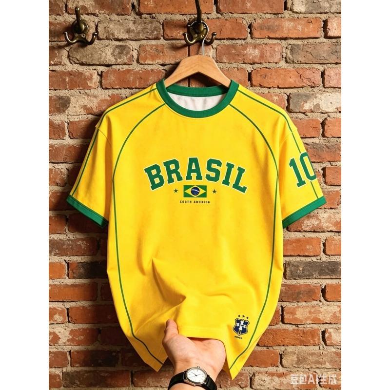 South American Folk Classical Style Uruguay Special Soccer Fans Jersey Men Women Kids Athleisure T-Shirt Summer Streetwear Top