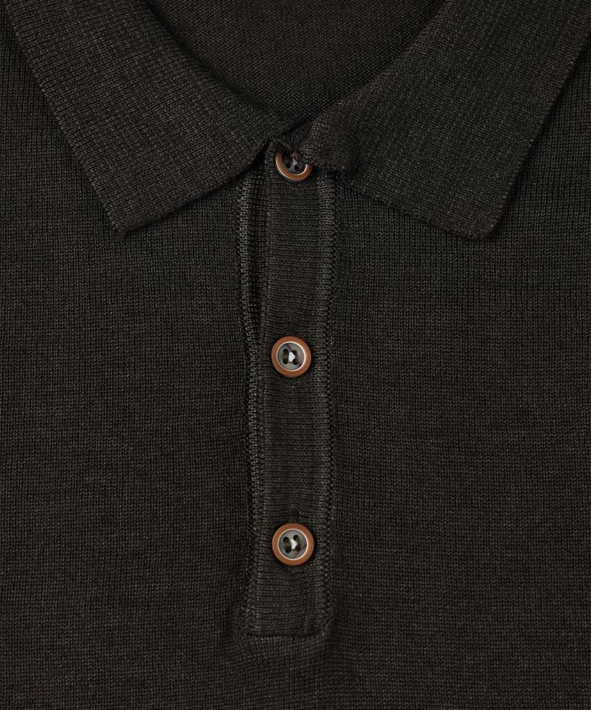 PANICALE Wool Collared Button Polo Knit 4 Colors