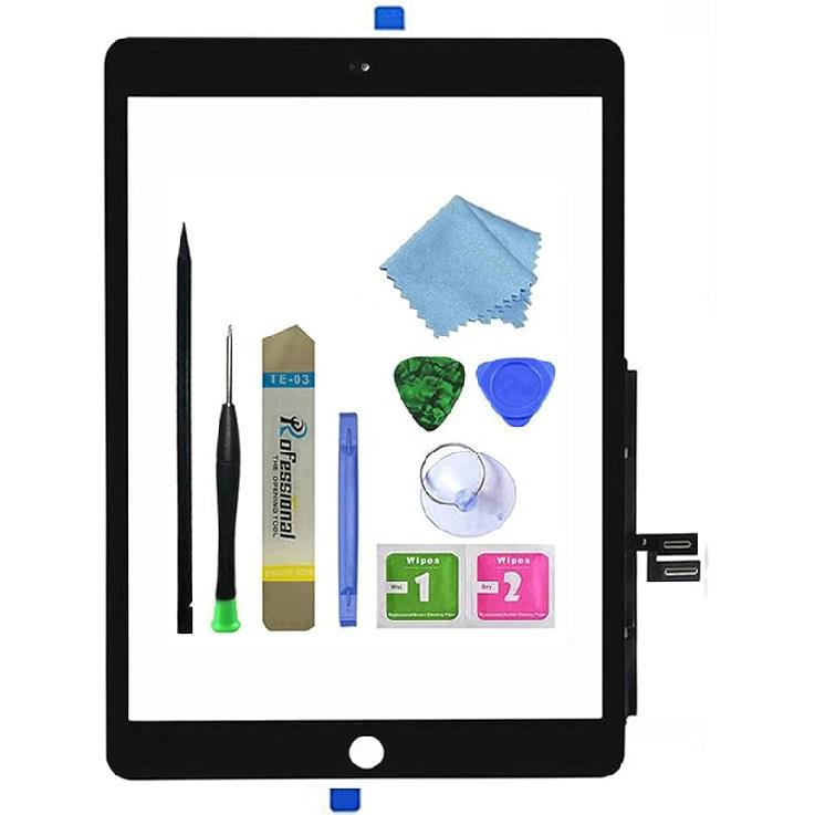 Touch Screen Digitizer for Black iPad 7/8 2019 2020 7th/8th Generation 10.2" A2197 A2198 A2200 A2270 A2428 A2429 A2430 Front Glass Assembly