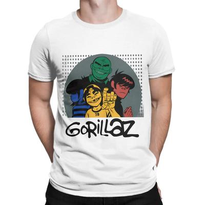 Gorillazs Men T Shirts Creative Tees Short Sleeve Crew Neck TShirt Cotton Gift Women Highquality Clothing