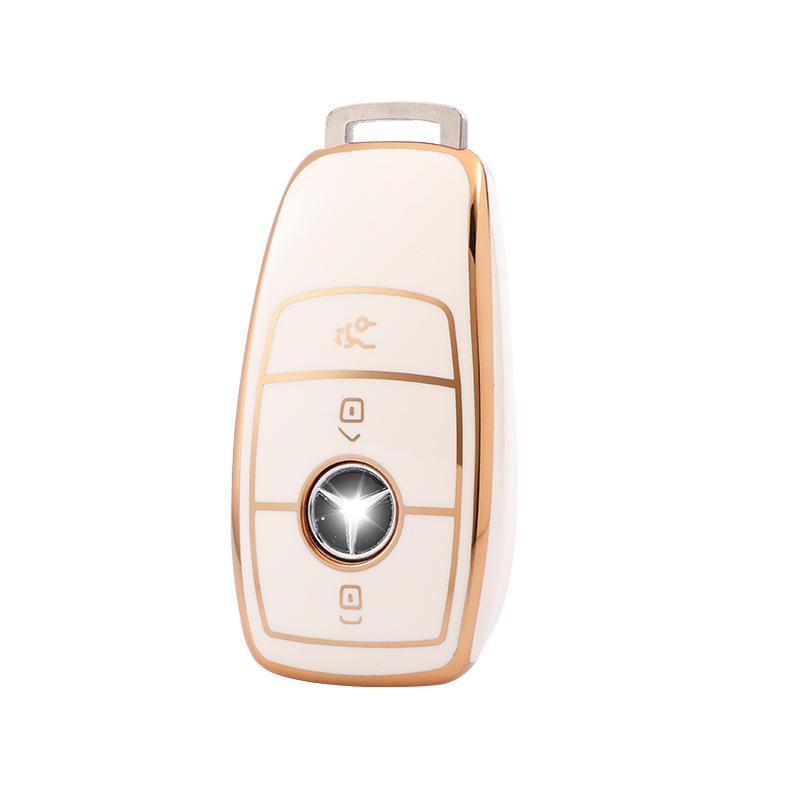 Mercedes-Benz Key Cover Is Suitable for The New E-class E200/E300L/C-class C260L Car Keycase Chain