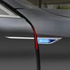 2 Piezas Emblema Metálico para Coche Pegatina Guardabarros de Puerta Decoración de Carrocería de Automóvil Para Nissan Sylphy N7 Teana Qashqai Note J10 J11 Navara Juke GTR