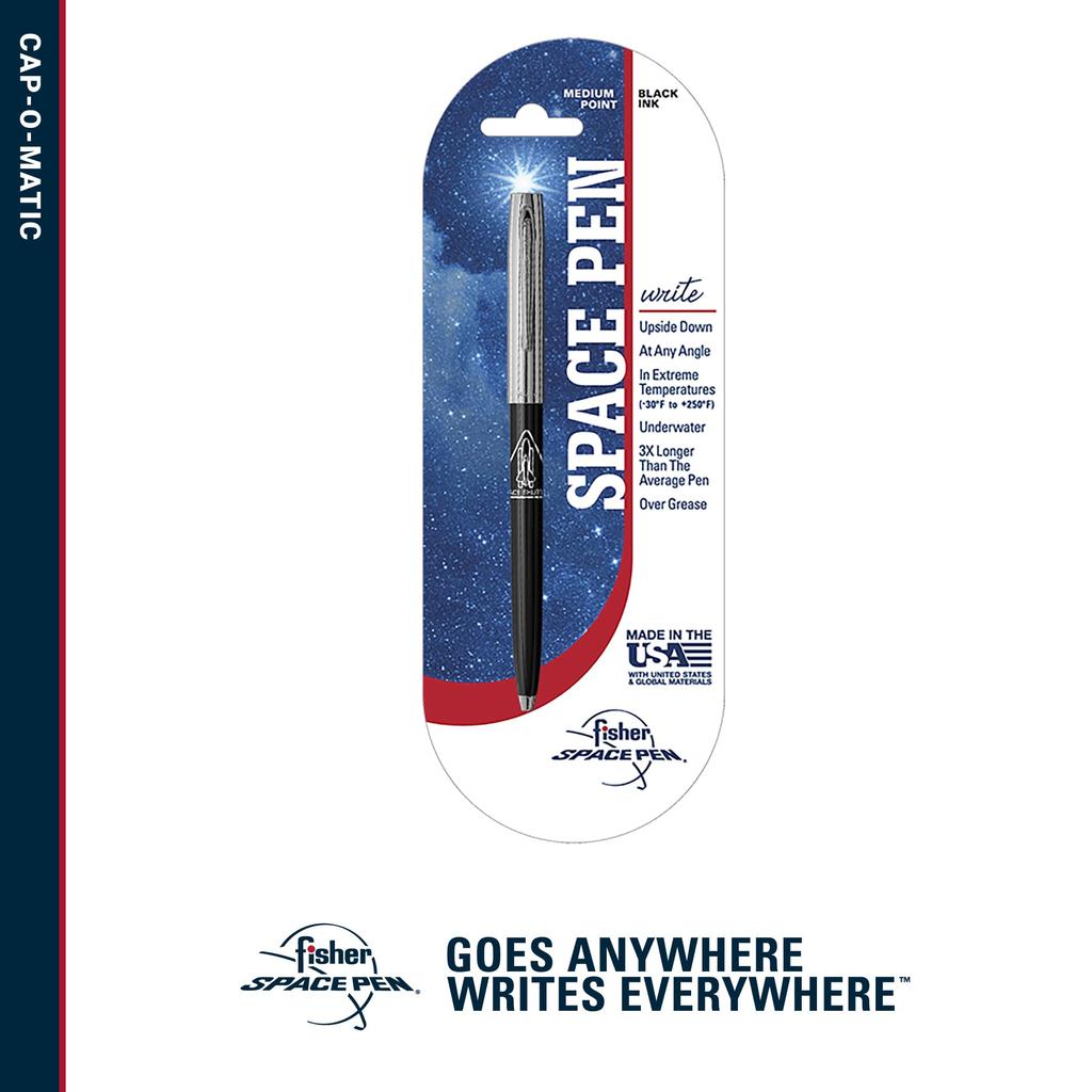 Fisher CAP ACTION Space Shuttle Ballpoint Pen 1010062 S-294
