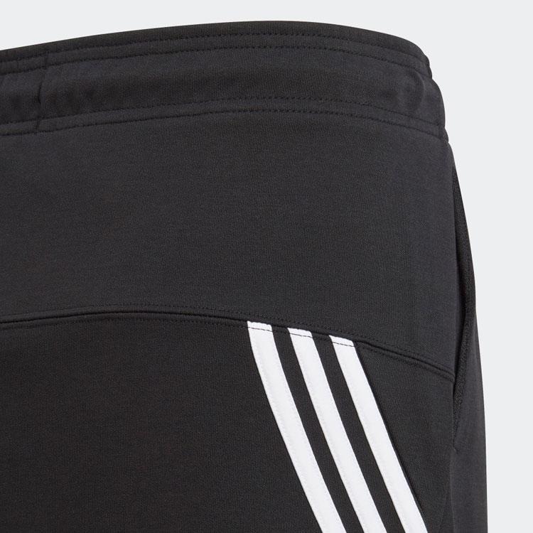adidas Three Stripe Color Block Sports Skirt Kids Skirts Black II3548