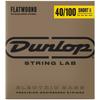 Dunlop DBFS40100S Stainless Steel Flatwound 40-100 Short Scale Strings