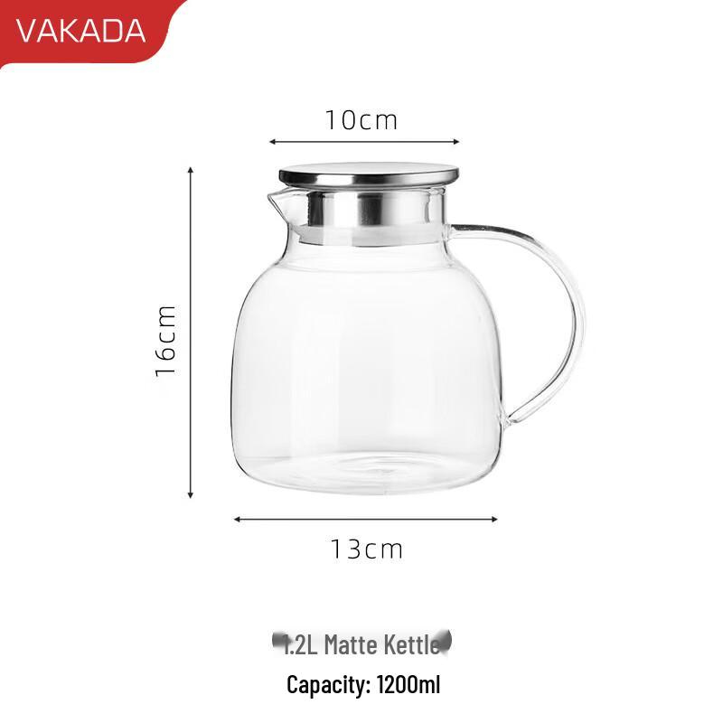 VAKADA Glass Pitcher