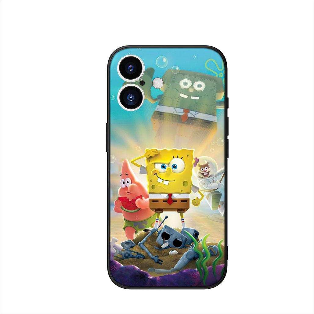 Sponges Cartoon Bobs Squares Cute P-Pants Case for Samsung Galaxy A07 A13 A12 A14 A50 A51 A52 A53 A70 A71 A72 A04 Note 20 9 8 10 Galaxy A50s