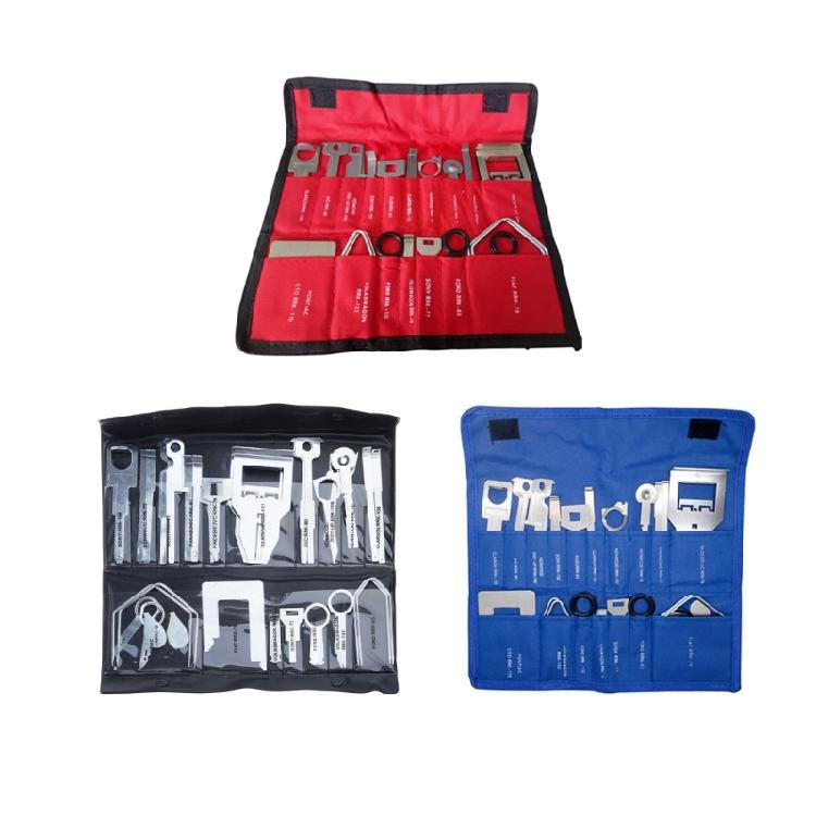 38 Pcs Vehicle Stereo Radio Release Removal Tools for Key Kit with Bag for Kenwo