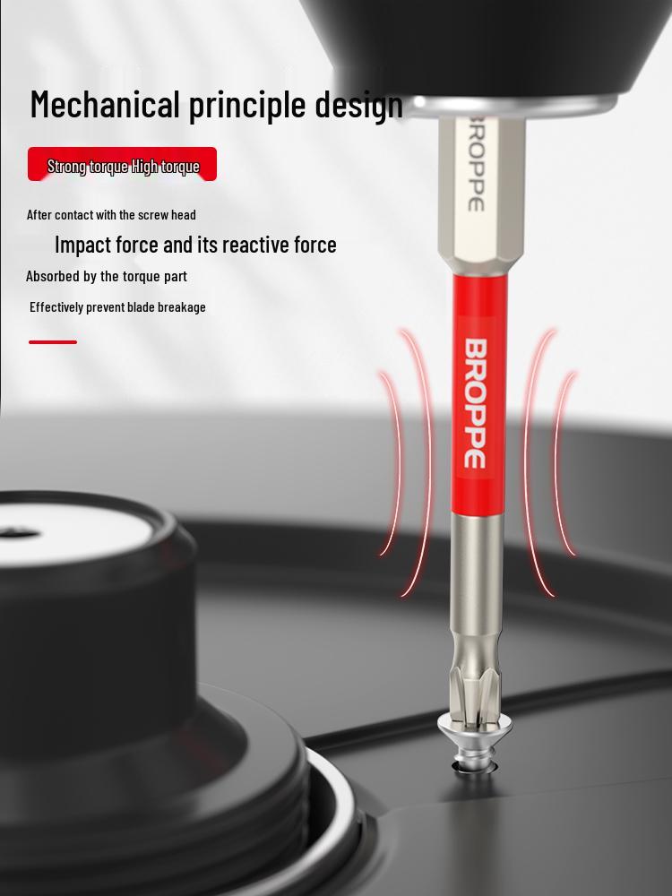 High Torque Phillips Head Bit Set: Shock-Resistant, Strong Magnet, High Hardness, for Electric Screwdrivers & Hand Drills.