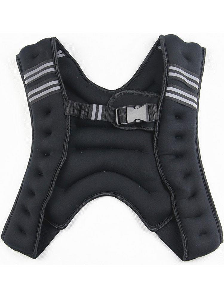 Free Shipping Weighted Vest (5-10Kg) Invisible Iron Sandbags for Running & Fitness 3KG Black Vest (1 Buckle)
