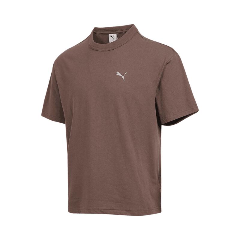 New PUMA T Shirts Men's Brown 634791-41