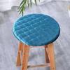 Solid Color Round Stool Cushion Cover Restaurant Shop Seat Mat Four Seasons Universal Cushion Student Stool Non-slip Mat