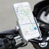 Aluminum Bike Motorcycle Phone Handlebar Mount Holder 360 Degree Rotating Universal Bicycle Phone Holder Clip for Cell Phone
