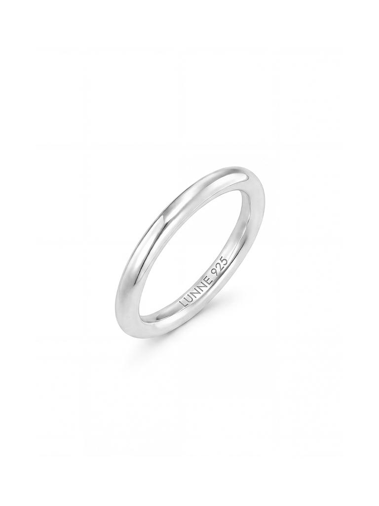 Lunne Silver 925 2.5Mm Comfort Round Ring #Lsr36 (B Type)