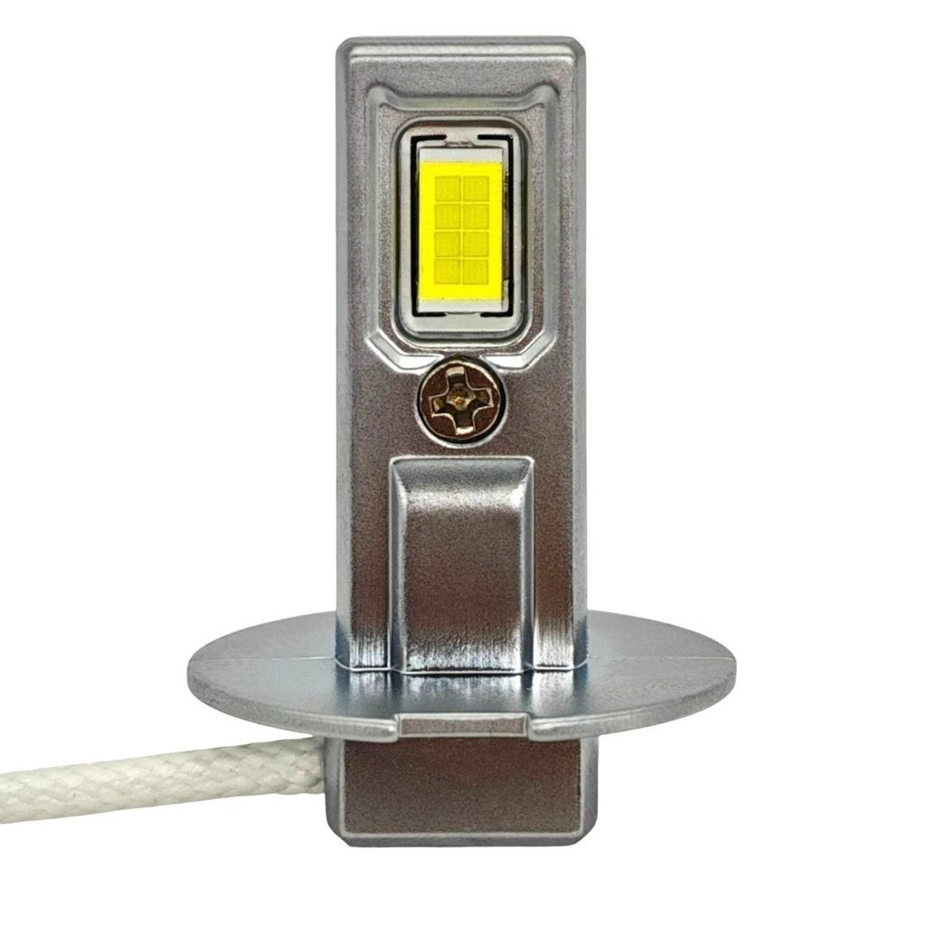 2 piezas H3 LED bombilla 9V-16V CANBUS 4000lm blanca potente