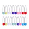 100pcs Colorful Plastic Head Safety Pin Locking Baby Cloth Diaper Nappy Pins DIY Jewelry Making for Quilting Knitting