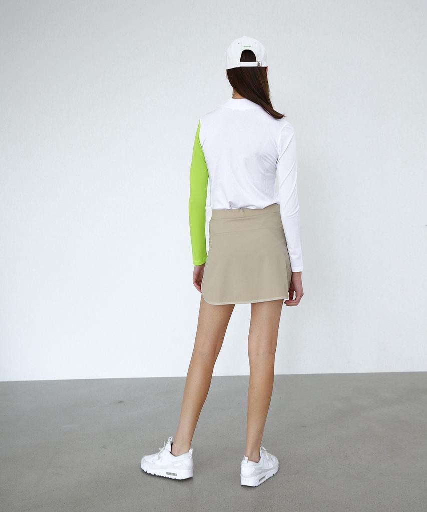 Five Hours Flex Two Tone 4-Way Skort_Beige