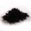 Fashion Women Luxury Fur Slippers 2025 New Lightweight Flat Half Slippers Outdoor Baotou Shoes Women Fashion Round Toe Fur Slides Woman