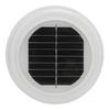 Ventilador de Techo Solar para Autocaravana con Tornillos de Montaje Ventilador de Extracción para Autocaravana Barco Remolque