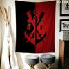 CR Flamengo Wall Tapestry Aesthetic Wall Hanging Printed Fabric Blanket Decorative Tapestries for Bedroom Living Room Home Decor