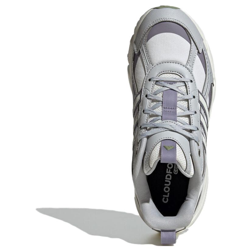 Adidas TECHNOCHAOS 2000 Running Shoes Women's Low Top Silver White KI9949