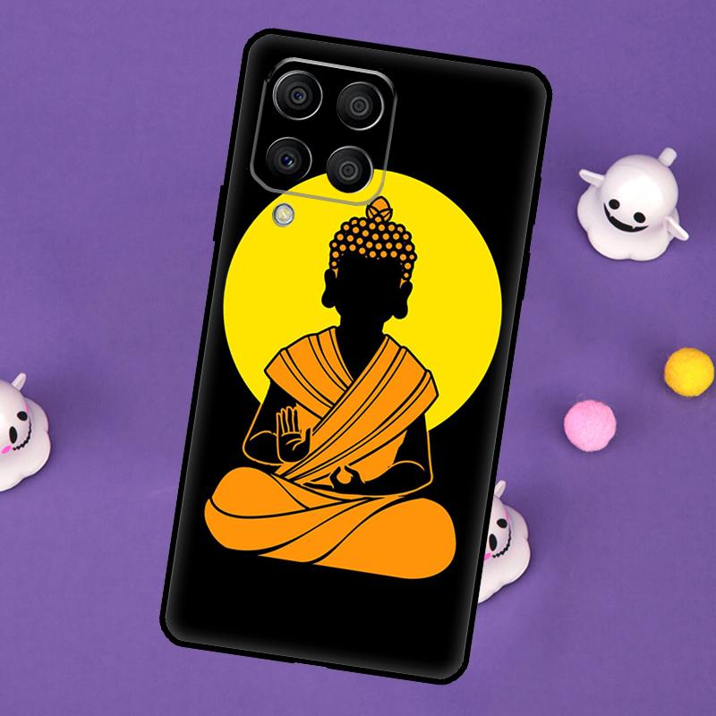 Mandala Buddha Cover For Samsung Galaxy M32 M52 M12 M13 M33 M23 M53 M15 M55 M31 M51 M14 M34 M54 M20 Case