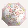 1pc Happy Birthday My Melody Automatic Opening and Closing Umbrella - Suitable for Various Occasions, Outdoor Activities, Lightweight and Durable Auto