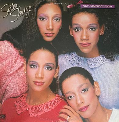 LP Record SISTER SLEDGE - Love Somebody Today P10800A ATLANTIC 1980 Japan Soul/Funk Used