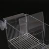 Acrylic Shrimp with Suction Cups Incubator Fish Baby Hatchery Aquarium Breeder Box Fish Breeding Box Fish Isolation Box