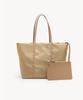 Clave Amelia Beige Tote Bag