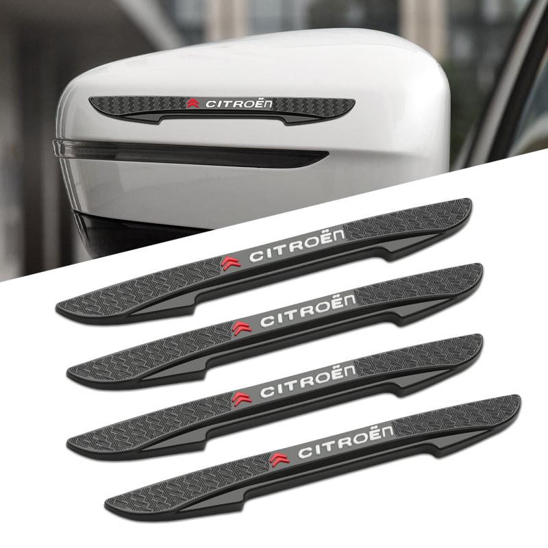 OAUH2 4Pcs Car Door Sticker Protector Strip Edge Guards For Citroen C4 C1 C5 C3 C6 C5 C8 DS C-ELYSEE VTS C4l Xantia DS3 Accessories