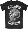 Men T Shirt Front Wolf of Odin Berserker Vikings Walhalla Ragnar