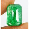 Natural Colombian Green Emerald 10.00 Ct Emerald Cut Certified Loose Gemstone