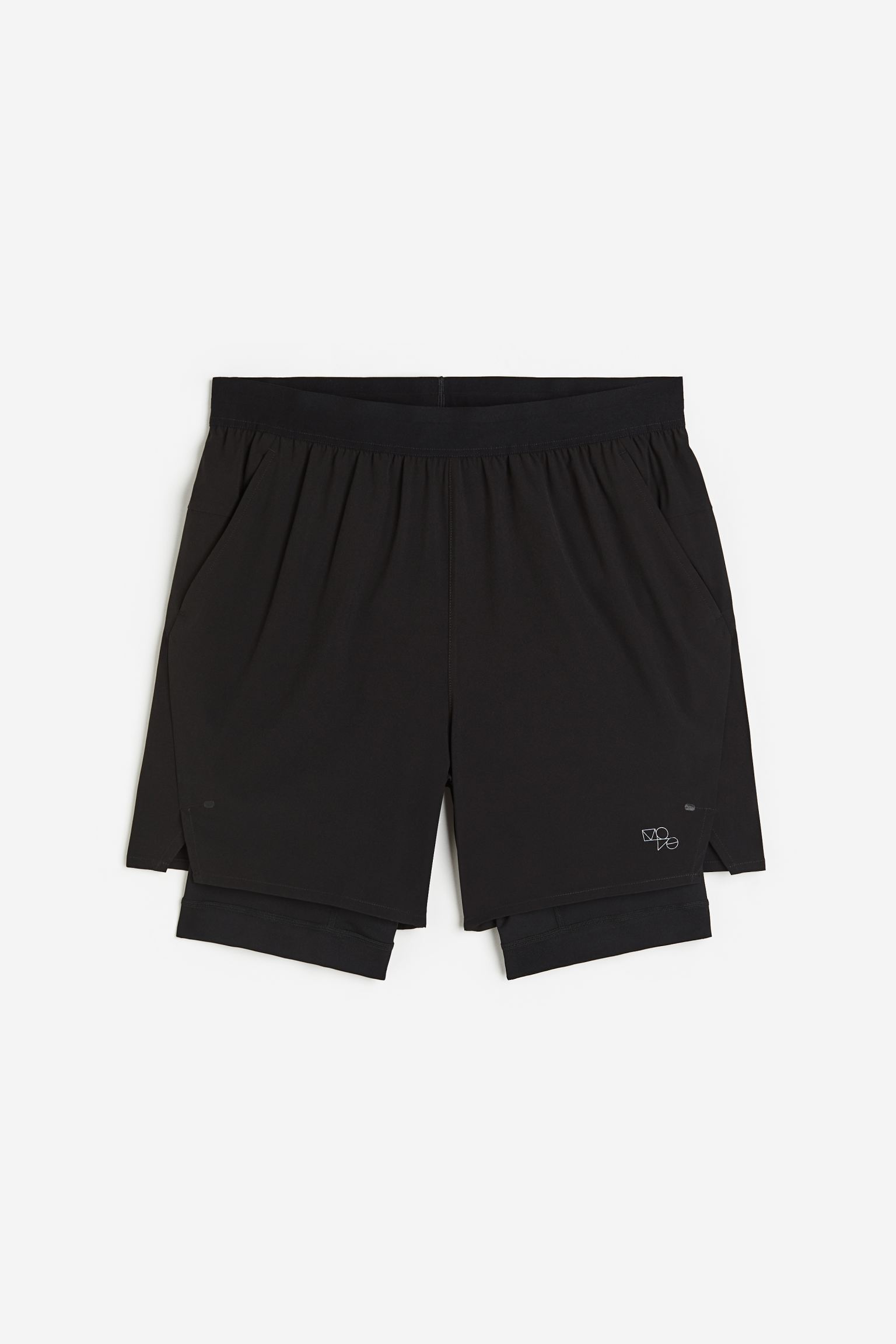

DryMove 2-in-1 sports shorts in 4-way stretch