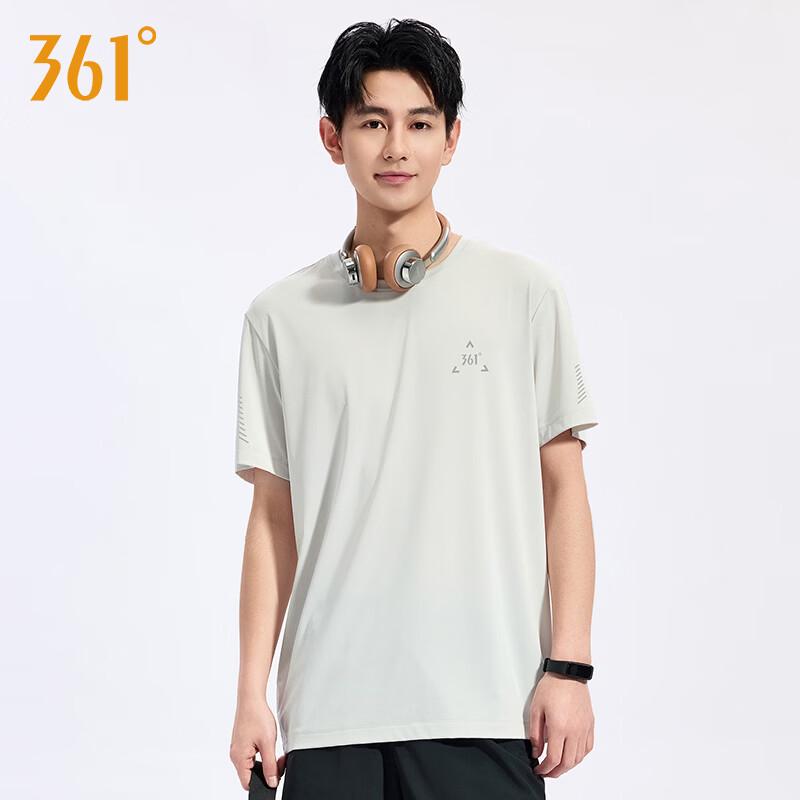 361° Men's Quick-Dry Cooling Anti-Bacterial Round Neck Sport T-Shirt