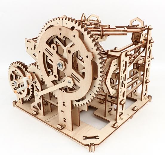TOKIX 3D Craft Wooden Assembly Running Ball Kit, Kit, (Advanced)