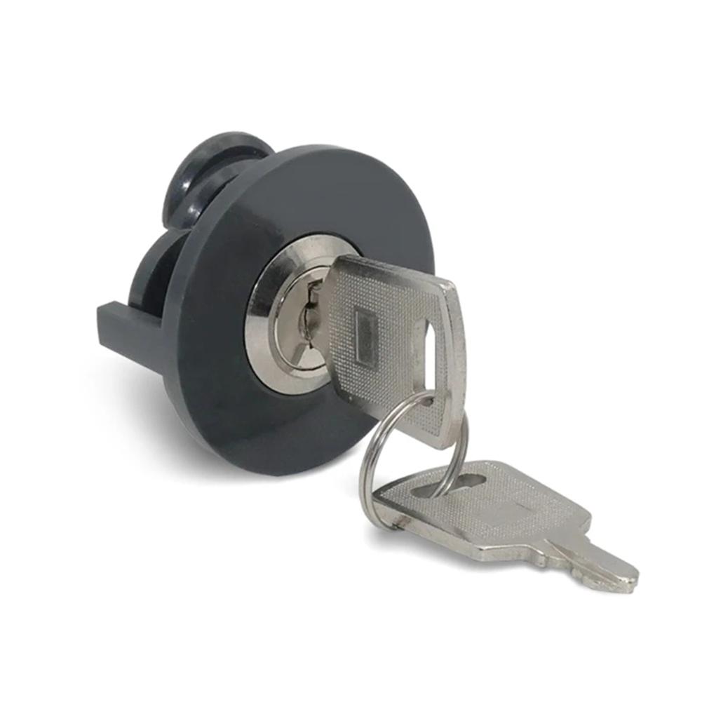 1/4PCS Reusable Furniture Lock With Key Zinc Alloy Display Cabinet Locks For Cabinet Drawer Office Lockers Household Hardware
