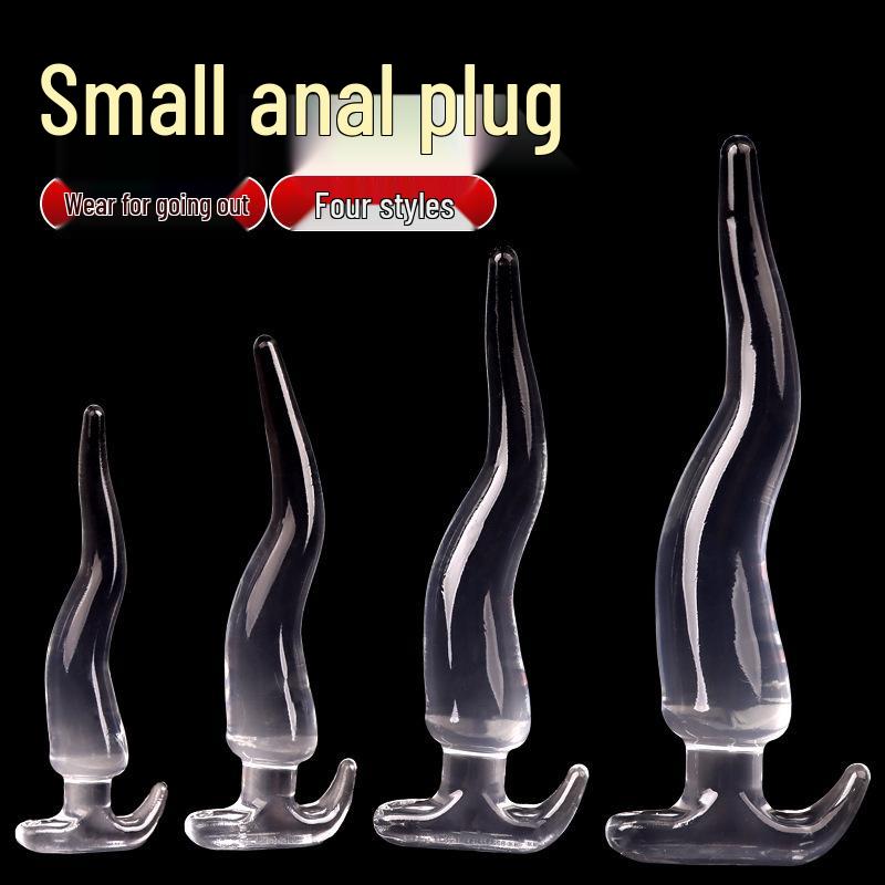 S-Shaped Anal Plug: Unisex Backdoor Anal Dilator Beads for SM Play Outdoors