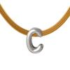 Titanium Steel Snake Bone Chain 26-Letter A-Z Initial Pendant Necklace Alphabet Choker Jewelry Holiday Gift For Women