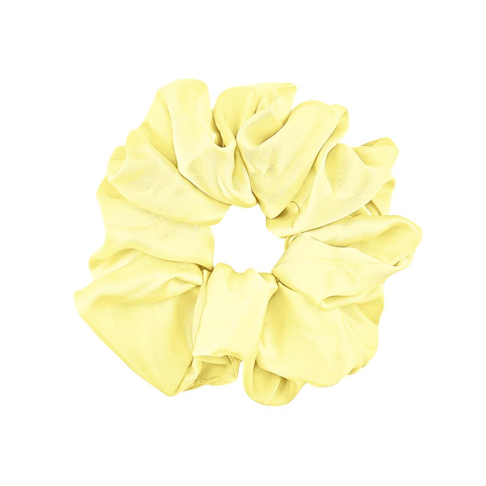 Versatile Gold Velvet Scrunchie Hair Tie for Buns & Ponytails