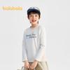 Balabala Boys' Quick-Dry Antibacterial Long Sleeve T-Shirt