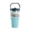 Premium Large-Capacity Stainless Steel Sports Thermos Cup - Portable and Car-Compatible