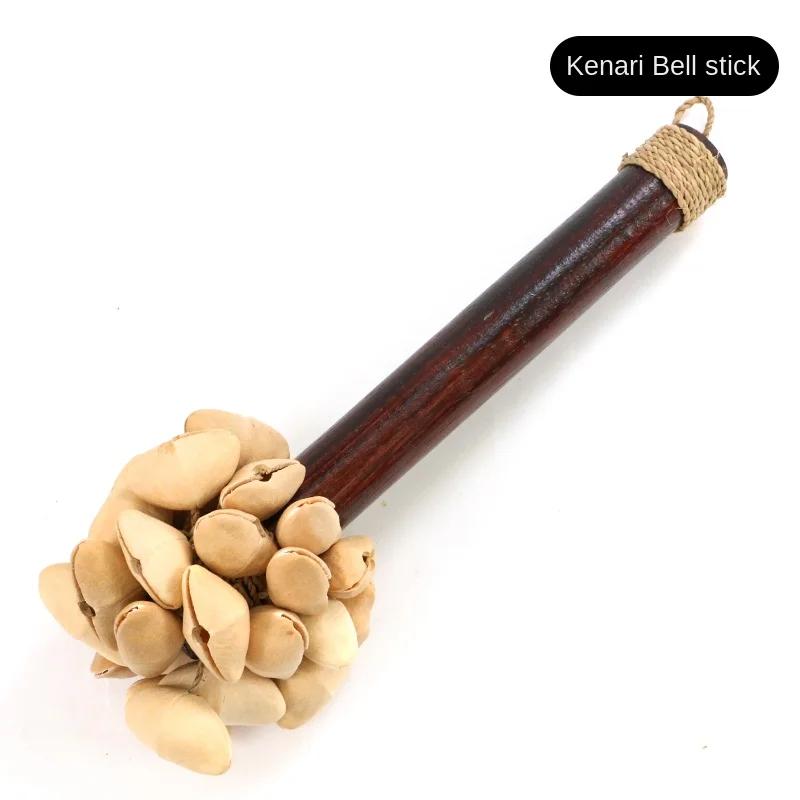 Fruit Shell Hand Bells Natural Plant String Bells Accompaniment Meditation Features Beam Bell Musical Percussion Instruments