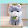 Plush Cat Keychain With Pp Cotton Filling For Car Bag Decor And Gift For All Ages