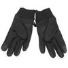 1 Pair Black Unisex Cycling Gloves Waterproof Skiing Non Slip Wind Proof Fleece Lined Gloves for