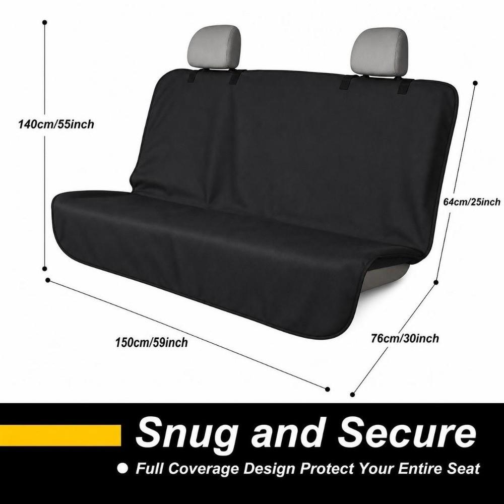 Quick Dry Rear Bench Towel Seat Covers Waterproof Dog Car Seat Cushion Sports Auto Cushion  Beach