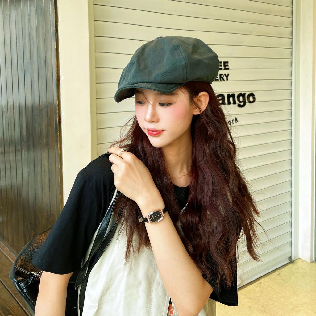 British style retro cap beret children literature and art students soft brimmed hat fashion painter forward hat tide