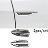 Für Subaru STI Forester BRZ XV Outback Impreza WRX Legacy BRZ Tribeca 2 STÜCK Auto Styling Kotflügel Aufkleber Emblem Abzeichen Dekoration